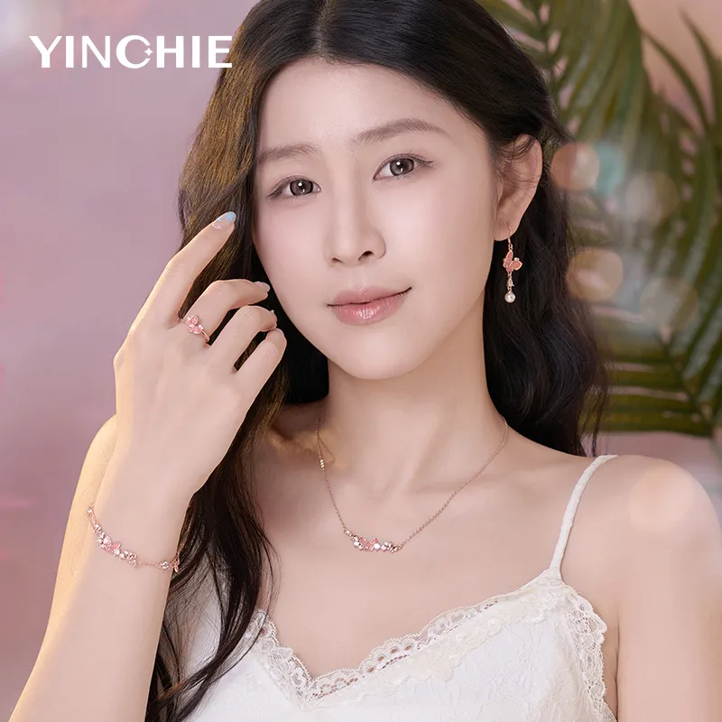 YINCHIE 925 Sterling Silver Earrings Women's Box-5