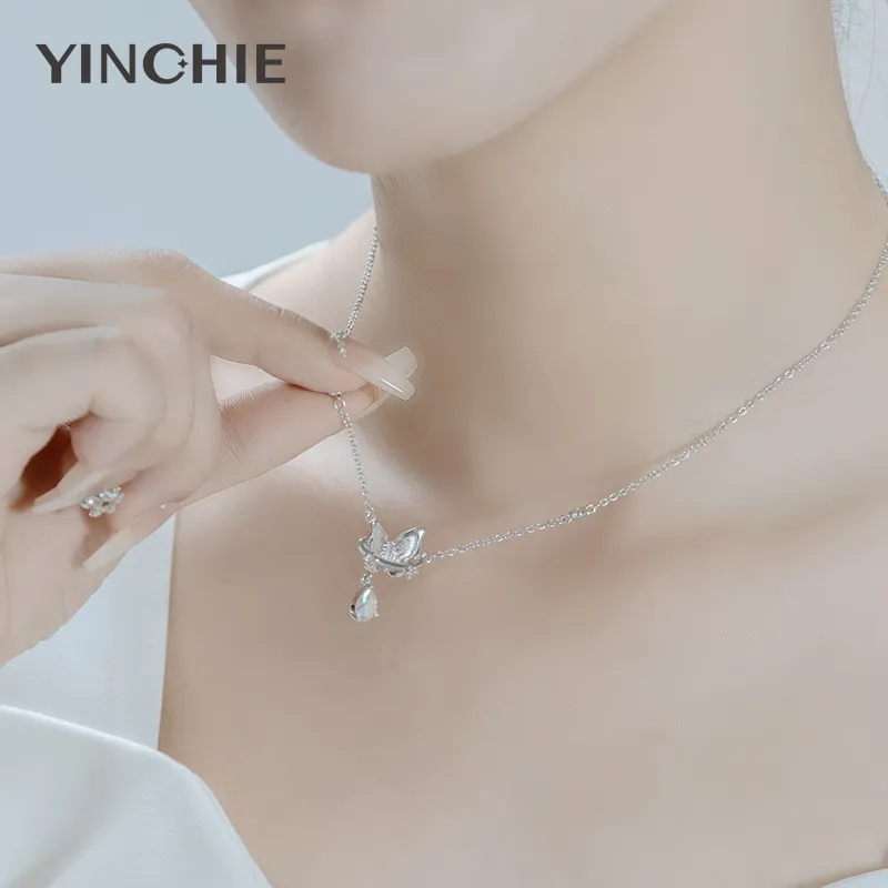 YINCHIE Girlfriend Commute Versatile Necklaces Women's-5