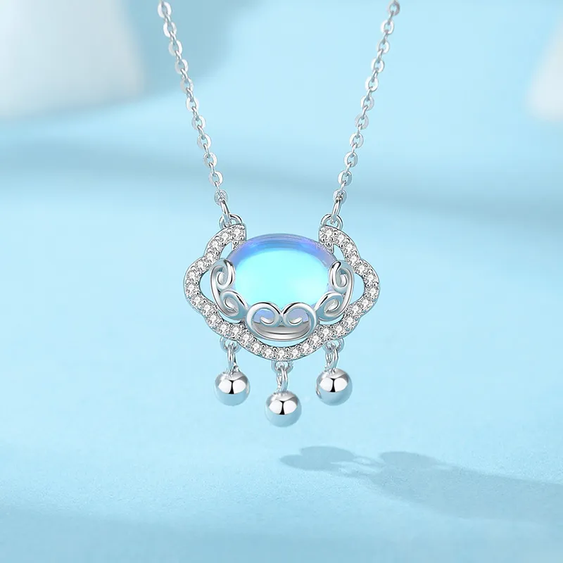 YINCHIE Colored Glaze Necklaces Women's-1