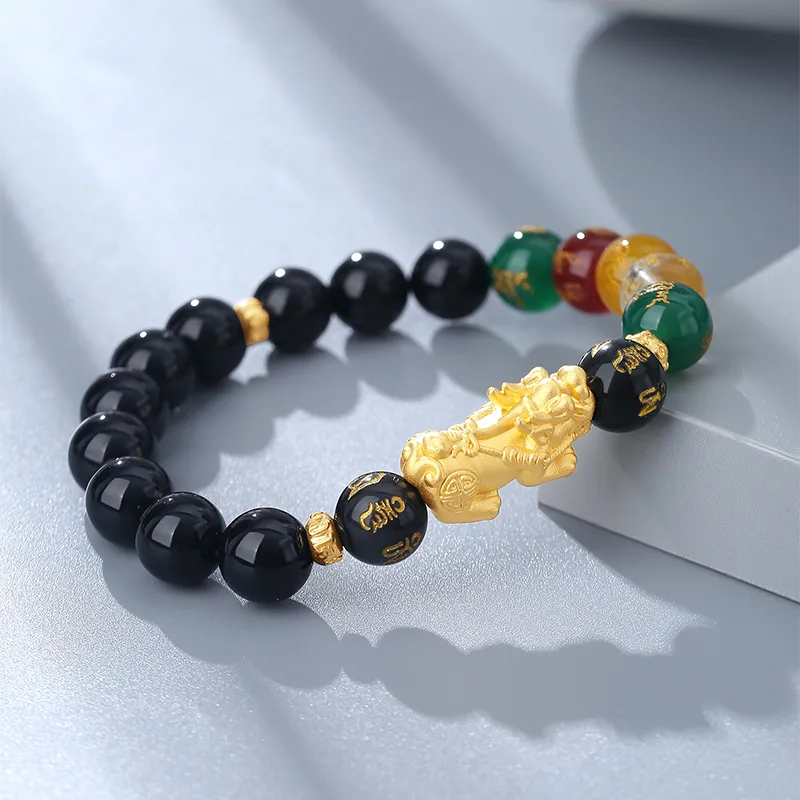 YINCHIE Obsidian Bracelets Men's-4