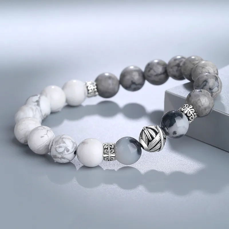 YINCHIE S925 Silver Bracelets Men's-5