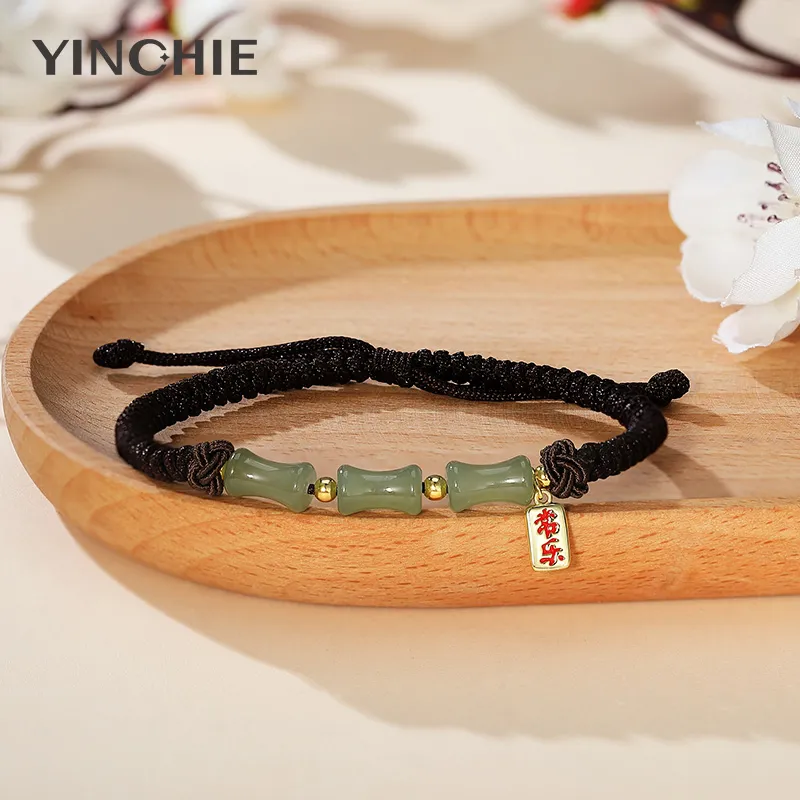 YINCHIE Bracelets White Jade/Pale Greenish White Jade Women's-2