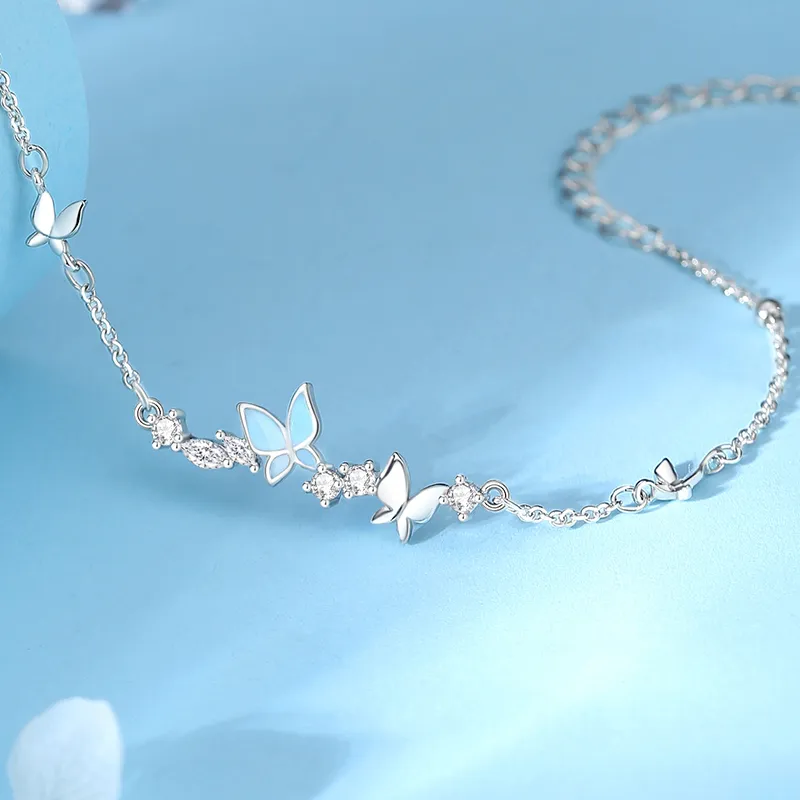 YINCHIE Inlaid Zircon Bracelets Women's-2