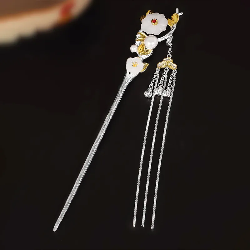 YINCHIE Step And Rocking Hair Disk Hairpins Women's-3