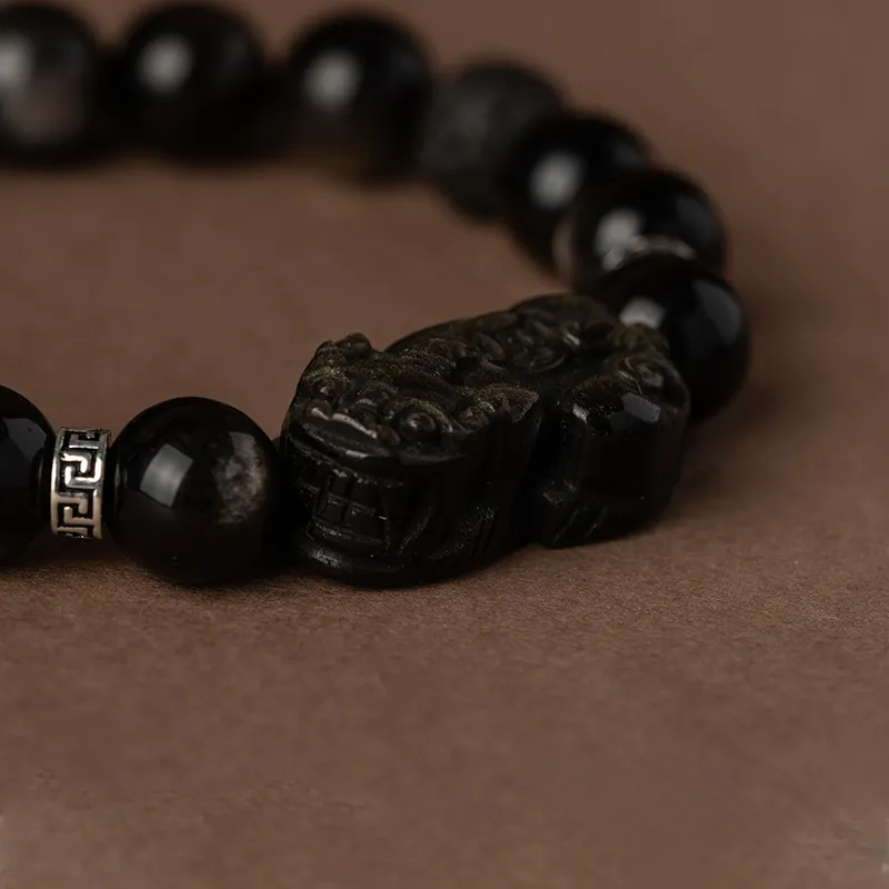 YINCHIE Obsidian Bracelets Men's-2