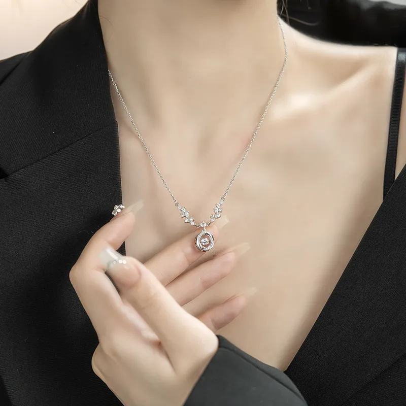 YINCHIE Niche Female Friend Birthday Versatile Necklaces Women's-5