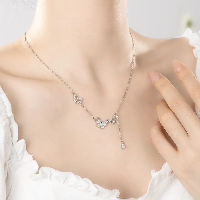 YINCHIE 925 Sterling Silver Necklaces Women's Gift Box Set-5