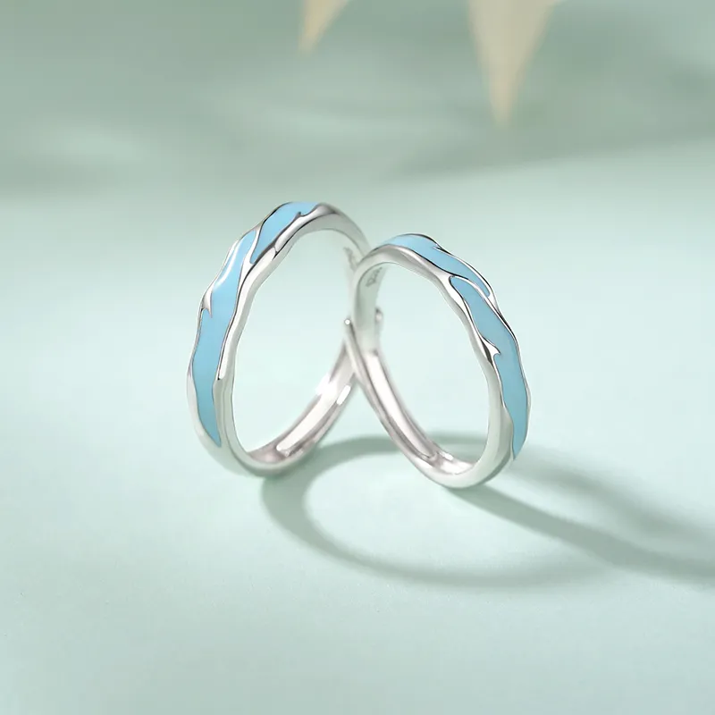 YINCHIE 925 Sterling Silver Rings Unisex-2