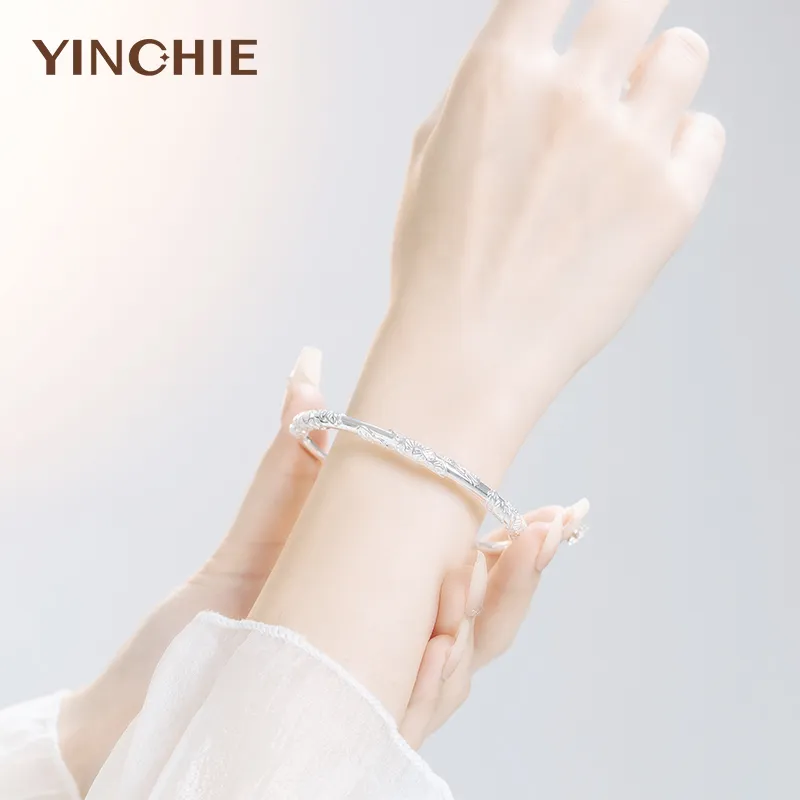 YINCHIE Niche Luxury Advanced Retro Bestie Gift Birthday Adjustable Jewelry Bangles Women's-10
