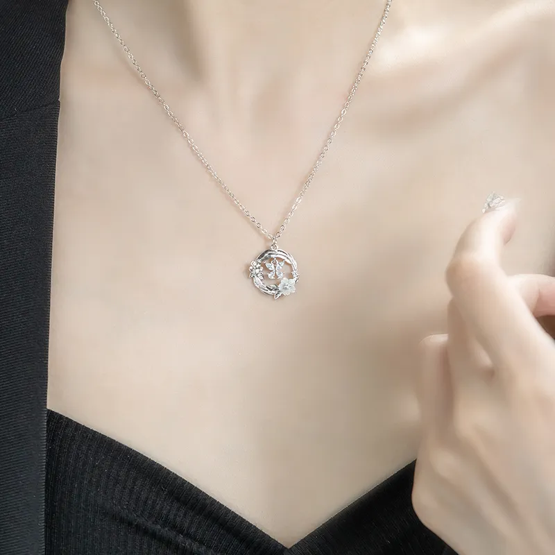 YINCHIE Niche Female Friend Commute Versatile Necklaces Women's-5