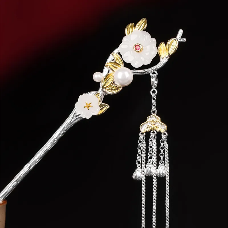 YINCHIE Step And Rocking Hair Disk Hairpins Women's-2
