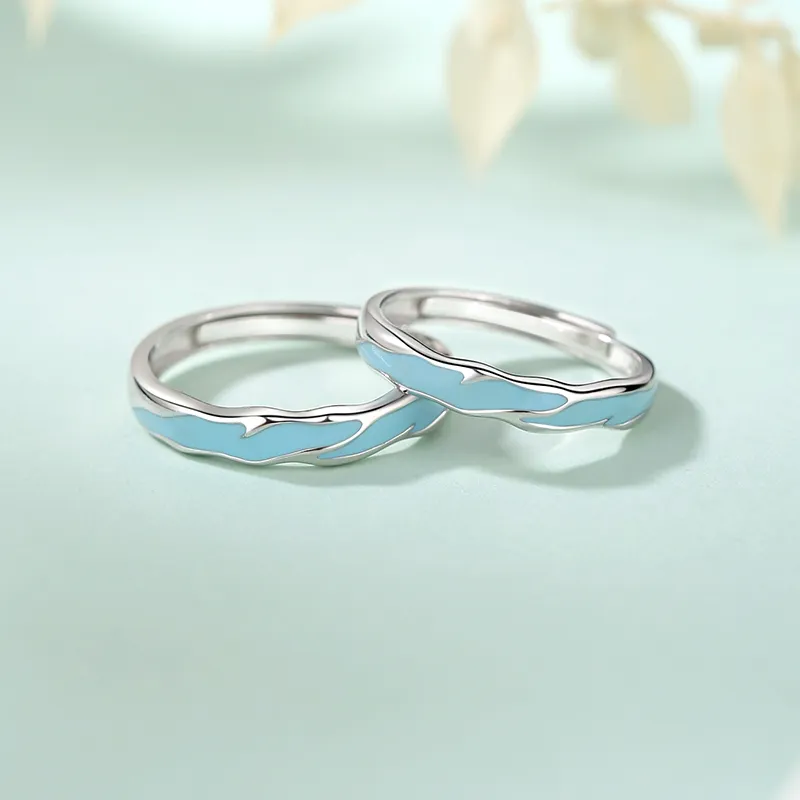 YINCHIE 925 Sterling Silver Rings Unisex-1