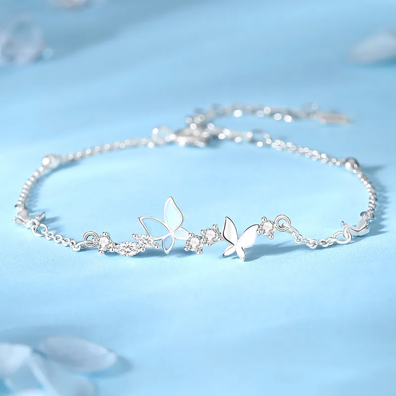 YINCHIE Inlaid Zircon Bracelets Women's-4