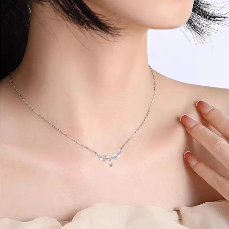 YINCHIE 999 Fine Silver Necklaces Women's-3