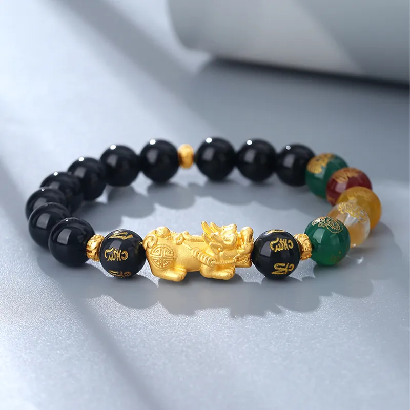 YINCHIE Obsidian Bracelets Men's-1