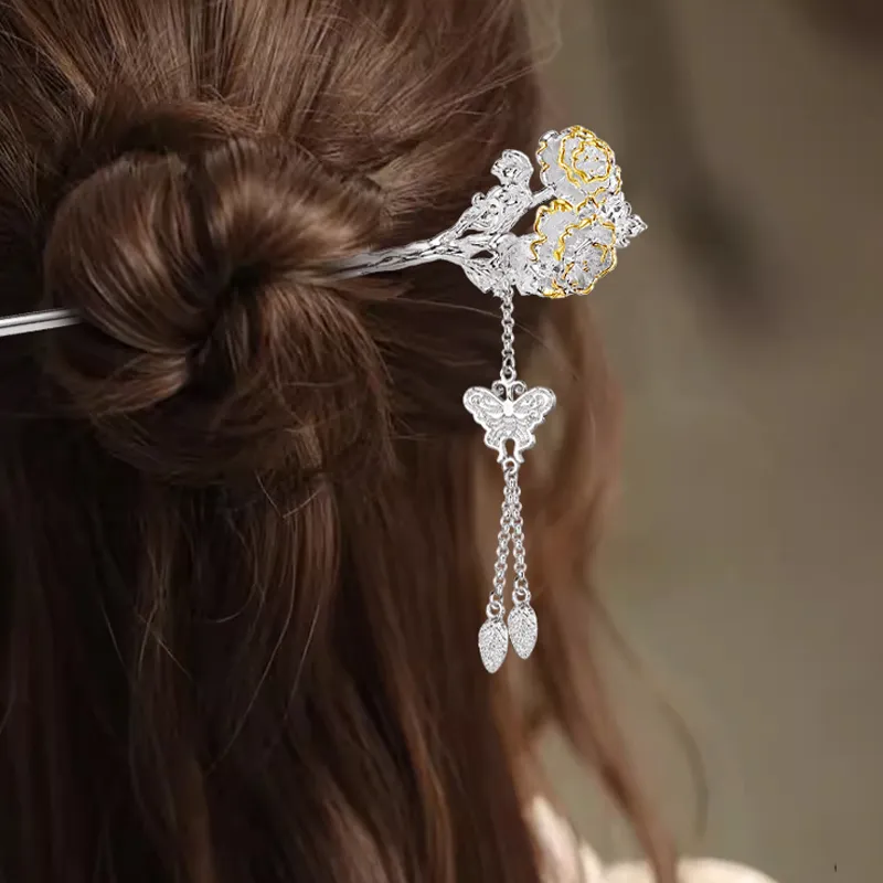 YINCHIE Copper Hairpins Women's-2
