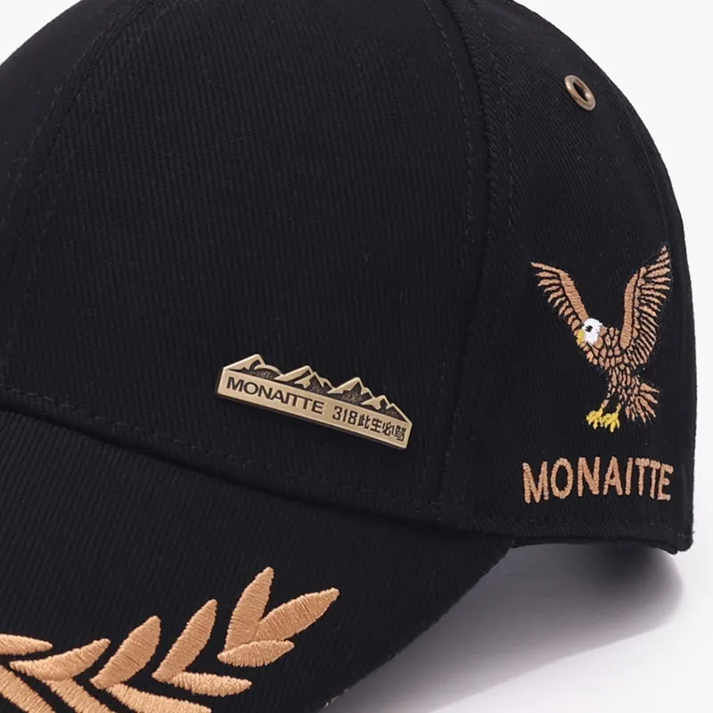 MONAITTE || Cotton Baseball Caps Unisex-2