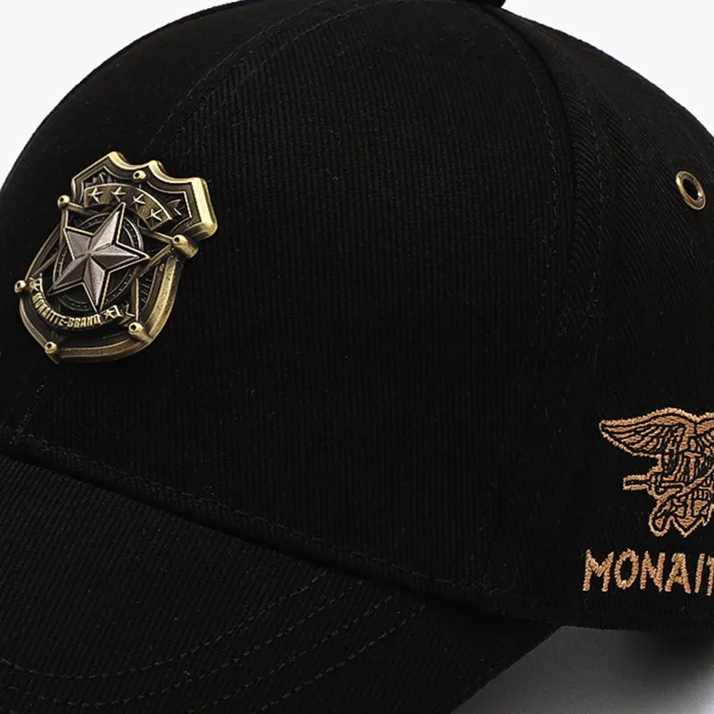MONAITTE || Cotton Baseball Caps Unisex-2