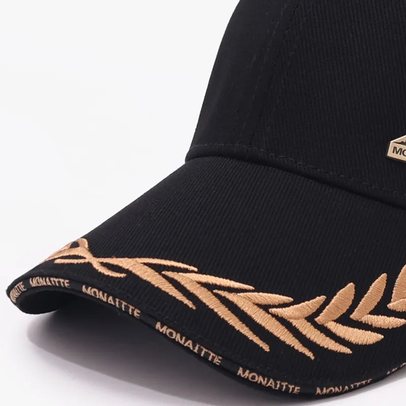 MONAITTE || Cotton Baseball Caps Unisex-1