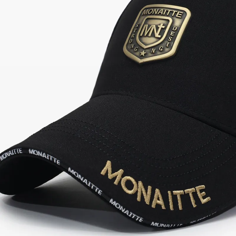 MONAITTE || Polyester Baseball Caps Unisex-1
