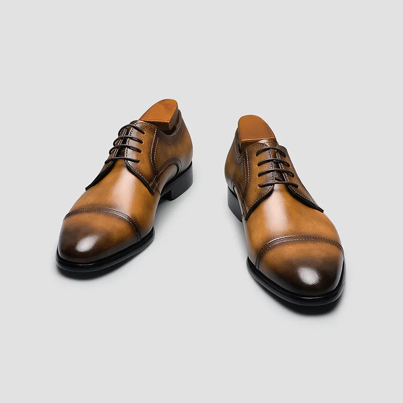 Bansley Dress Shoes Men Low Top-5