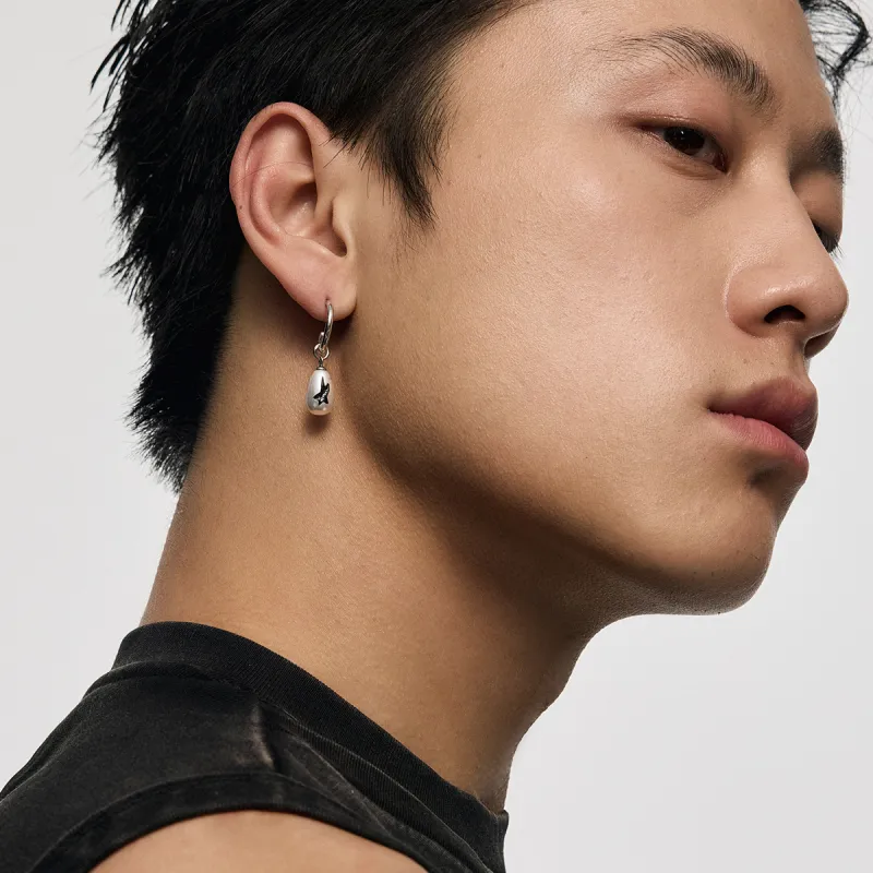 BLACKHEAD 316 Steel Earrings Unisex-1