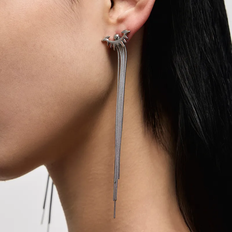 BLACKHEAD Titanium Steel Earrings Unisex-3