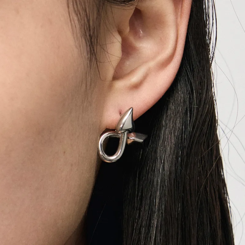 BLACKHEAD 304 Steel Earrings Unisex-3