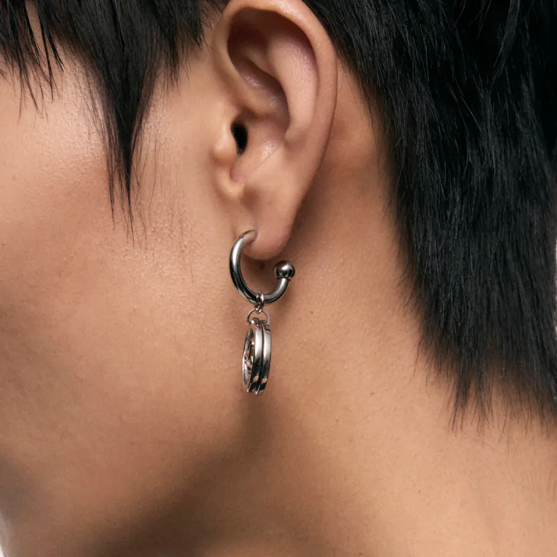 BLACKHEAD 316 Steel Earrings Unisex-2