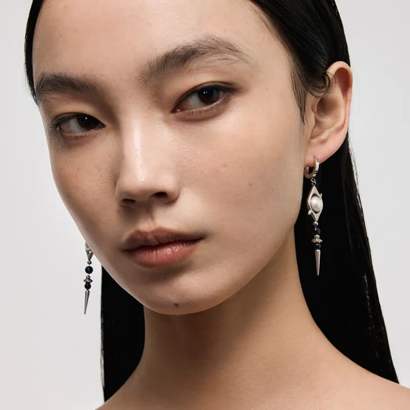 BLACKHEAD Titanium Steel Earrings Unisex-2