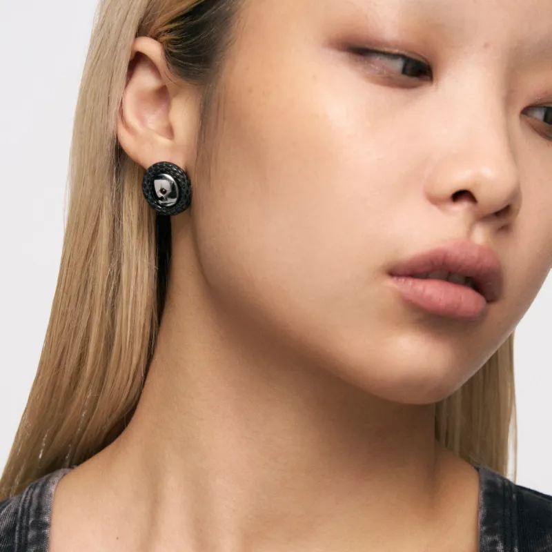 BLACKHEAD Stainless Steel Stud Earrings Unisex-1