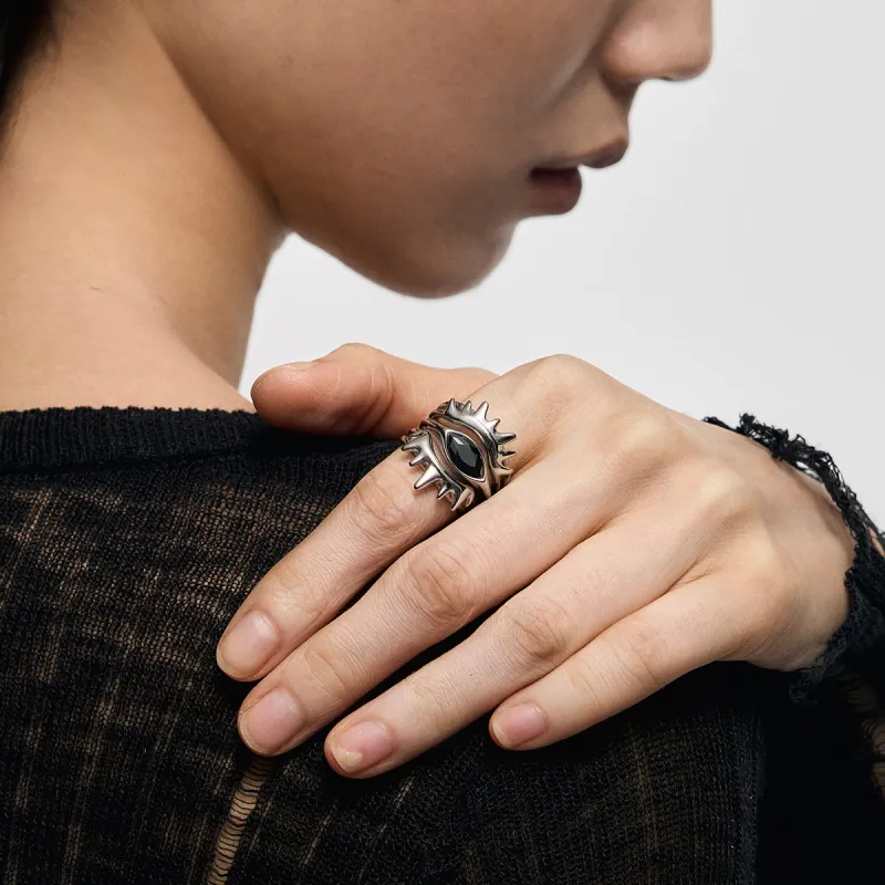 BLACKHEAD Titanium Steel Rings Unisex-1