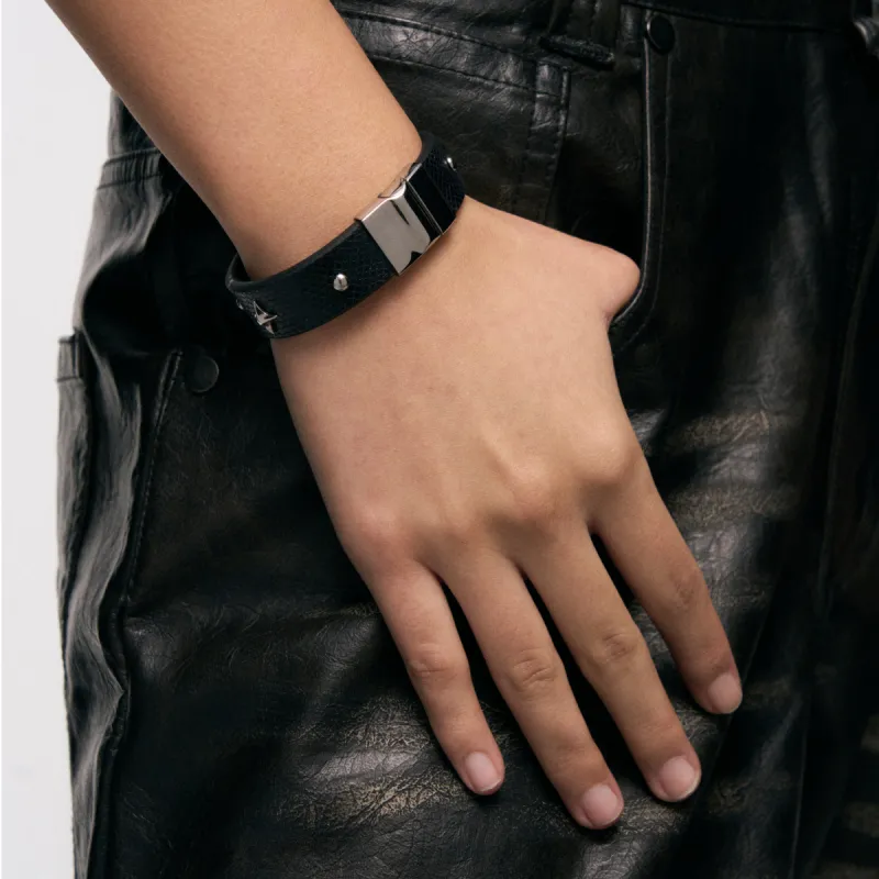 BLACKHEAD Titanium Steel Bangles Unisex-4