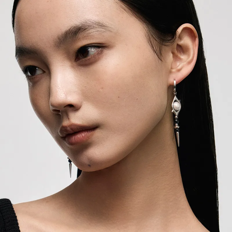 BLACKHEAD Titanium Steel Earrings Unisex-3