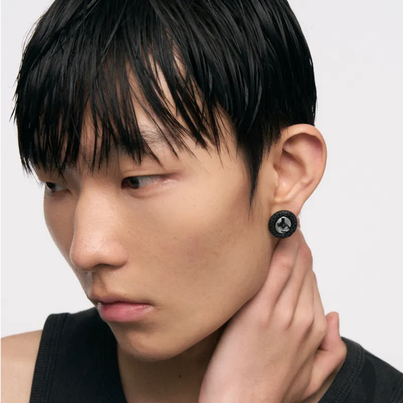 BLACKHEAD Stainless Steel Stud Earrings Unisex-2