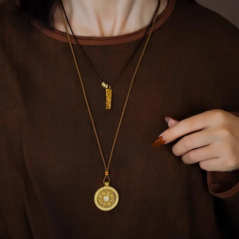 CAROMAY Copper Alloy Necklaces Women's-3