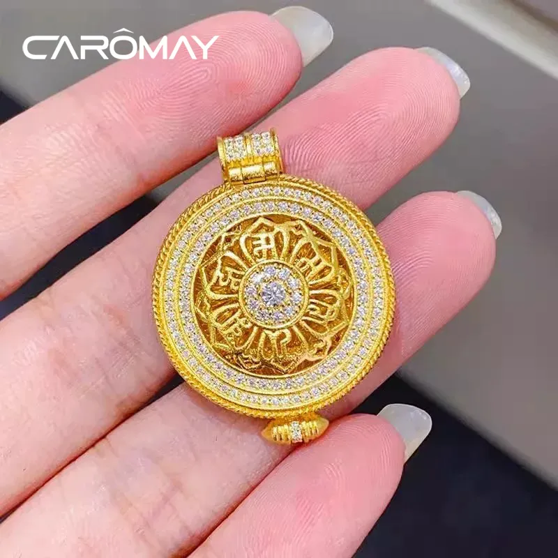 CAROMAY Copper Alloy Necklaces Women's-3