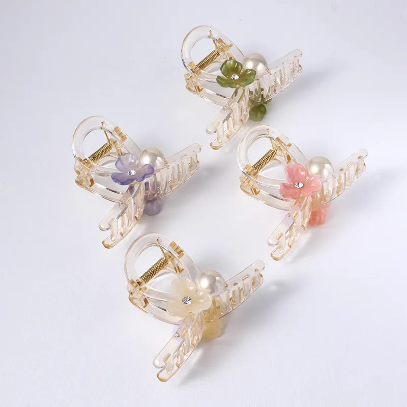 CAROMAY Acrylic Hair Clips Women's-12