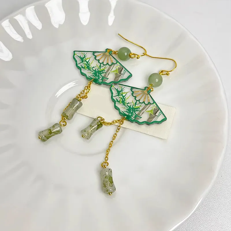 CAROMAY Copper Alloy Earrings Women's-4