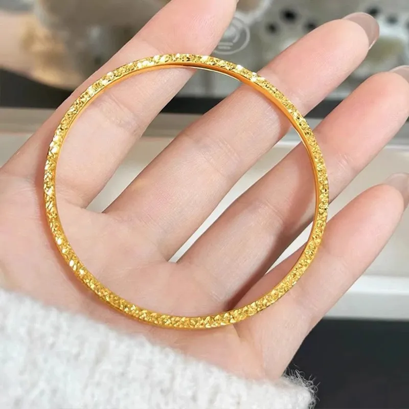 CAROMAY Copper Alloy Bangles Women's-3
