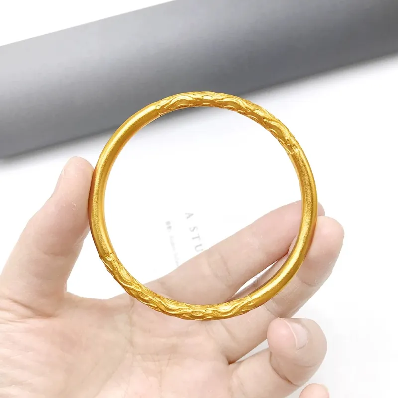 CAROMAY Copper Alloy Bangles Women's-3