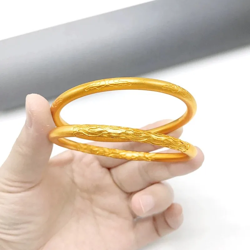 CAROMAY Copper Alloy Bangles Women's-5