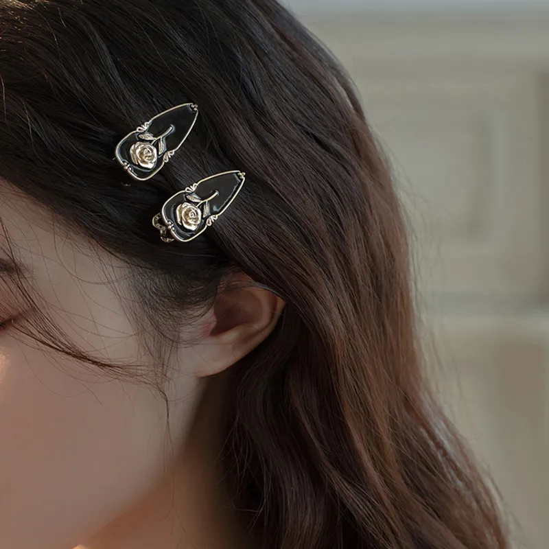 CAROMAY Hair Clips Women's Champagne Gold-1