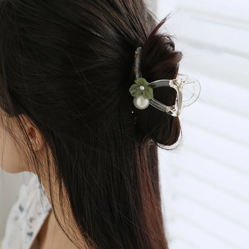 CAROMAY Acrylic Hair Clips Women's-9