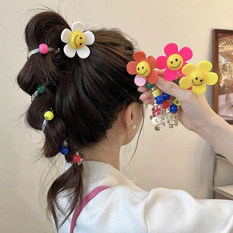 CAROMAY Resin Hair Ties Women's-4