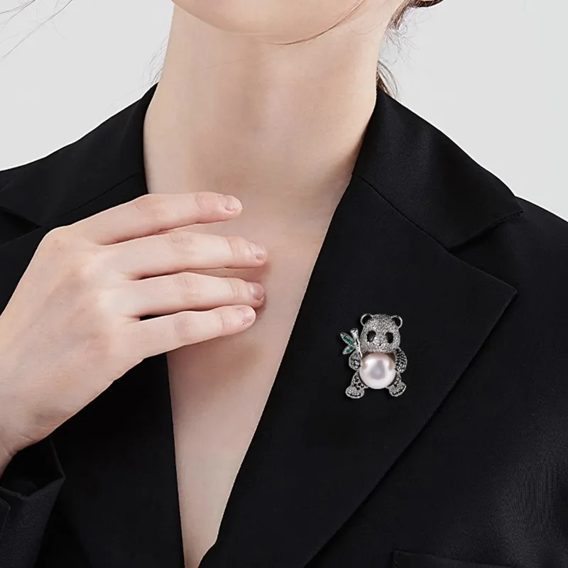 CAROMAY Freshwater Pearl Brooches Unisex-4