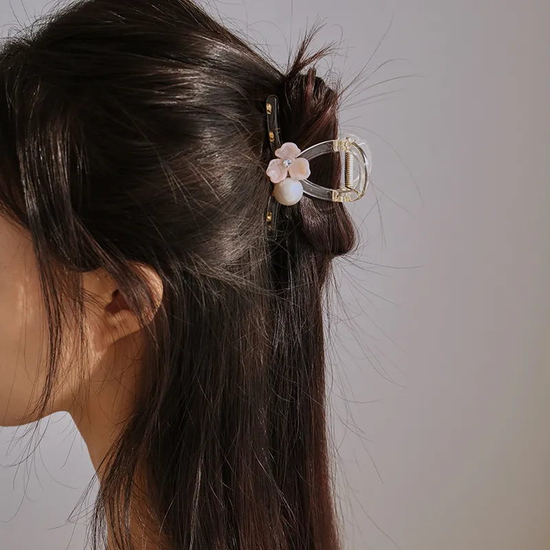 CAROMAY Acrylic Hair Clips Women's-6