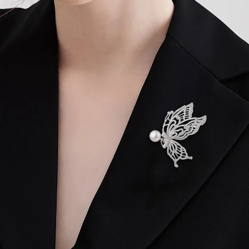 CAROMAY Freshwater Pearl Brooches Women's-6