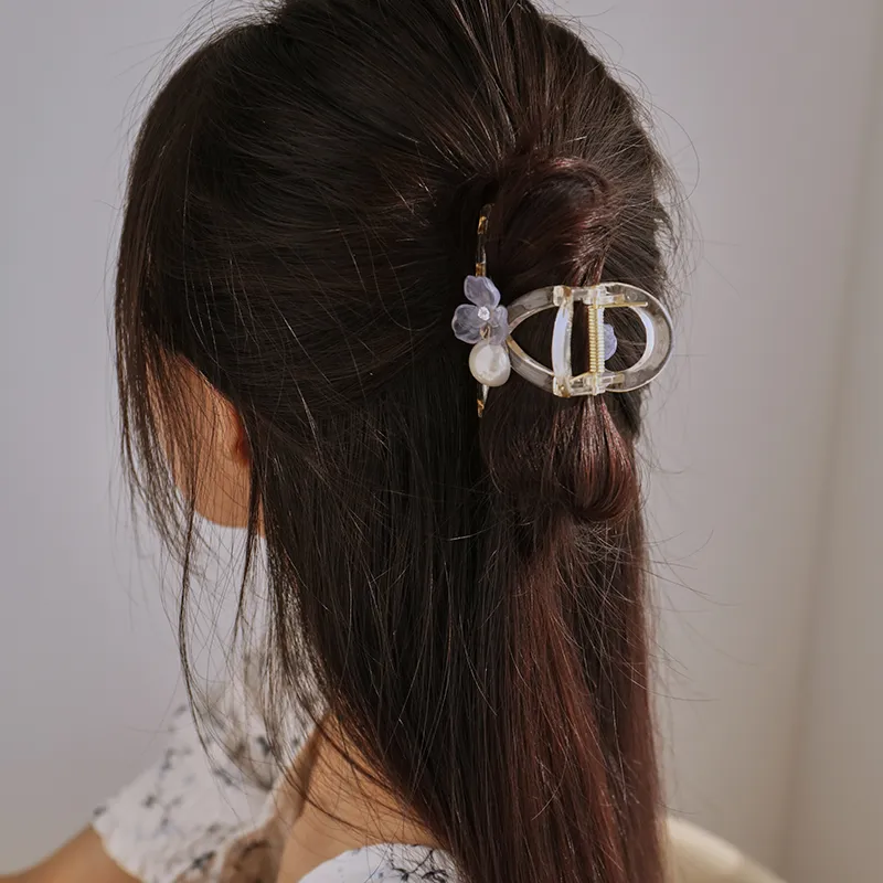 CAROMAY Acrylic Hair Clips Women's-13