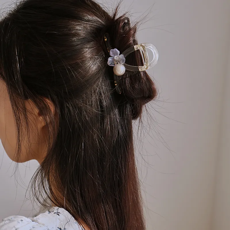 CAROMAY Acrylic Hair Clips Women's-14